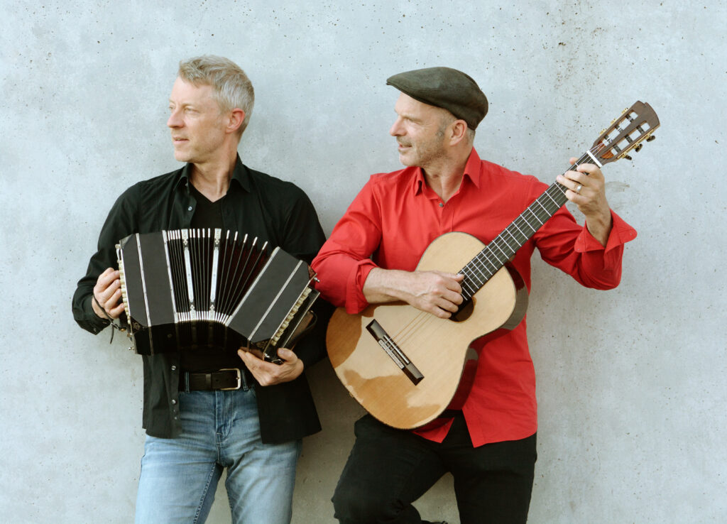 Aves de Paso - Tango Duo aus Hamburg. Miguel Wolf und Hendrik Leßmann