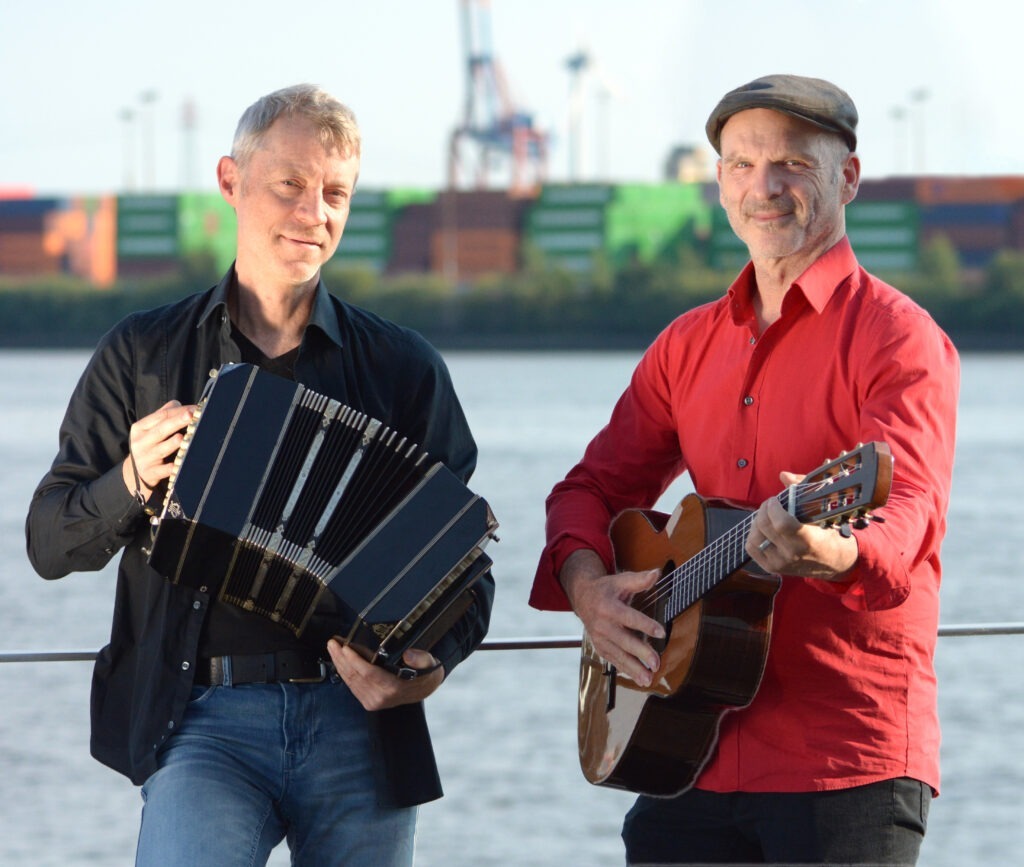 Aves de Paso - Tango Duo aus Hamburg. Miguel Wolf und Hendrik Leßmann